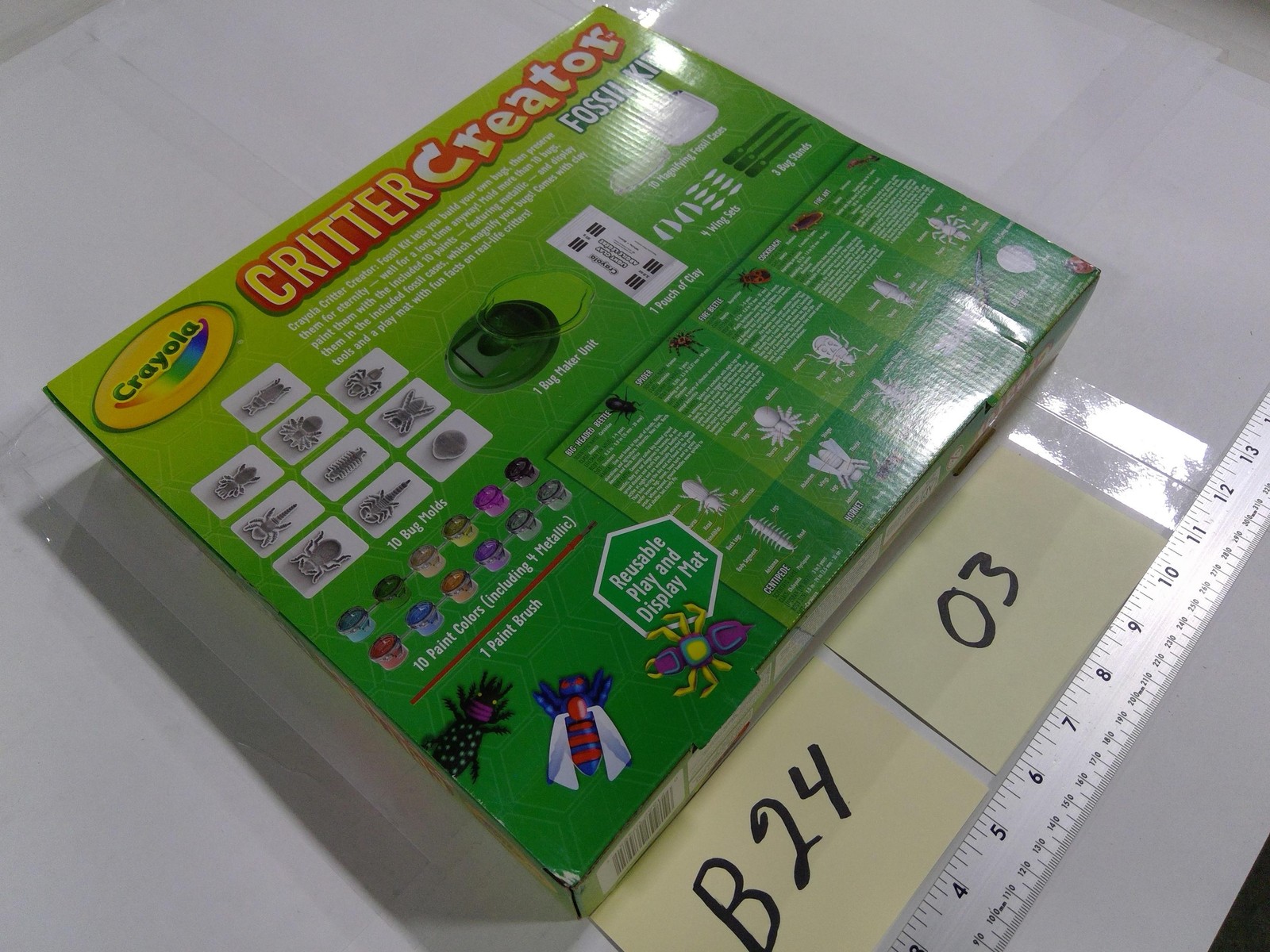 Crayola Critter Creator Fossil Kit Bug Fossils STEAM Activity Toy 7+ New Sealed