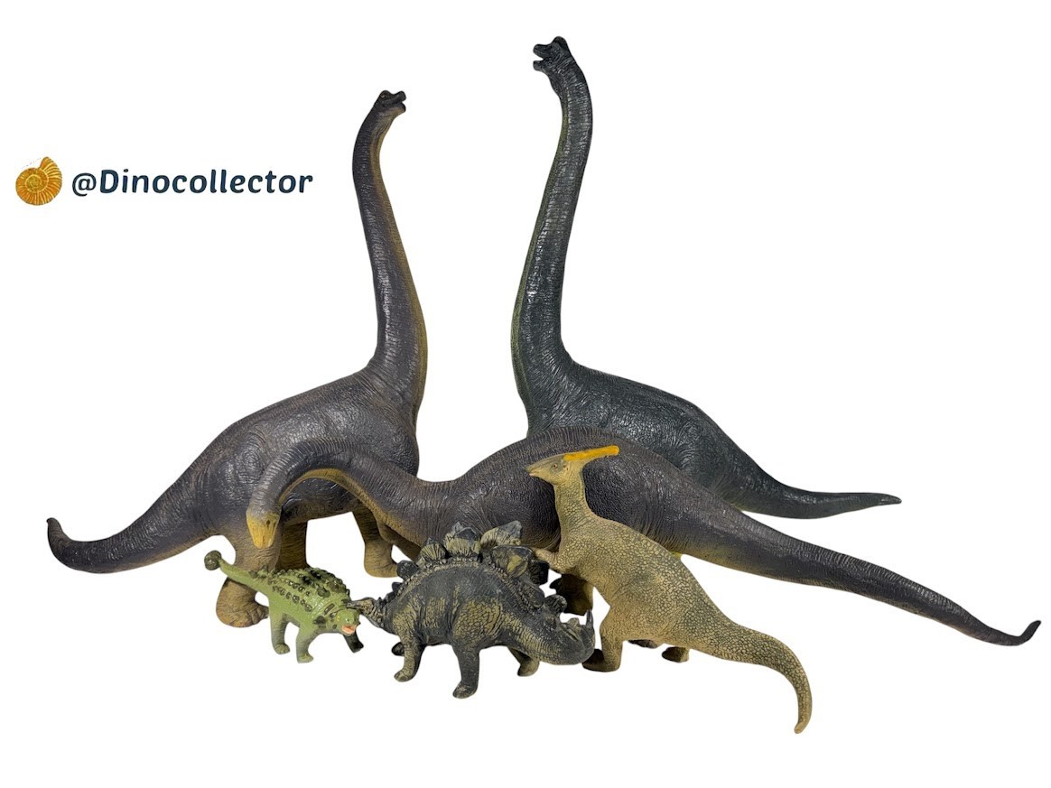 Safari Ltd Dinosaur Toy Carnegie Gray Washed Collection HIGHLY RARE