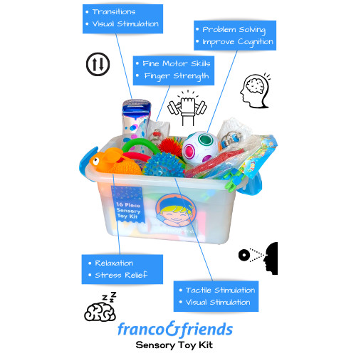 Franco & Friends Autism Sensory Toy Kit