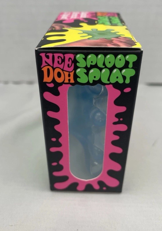 Schylling NeeDoh SPLOOT SPLAT Nee Doh SplootSplat Squishy Blue Factory Sealed