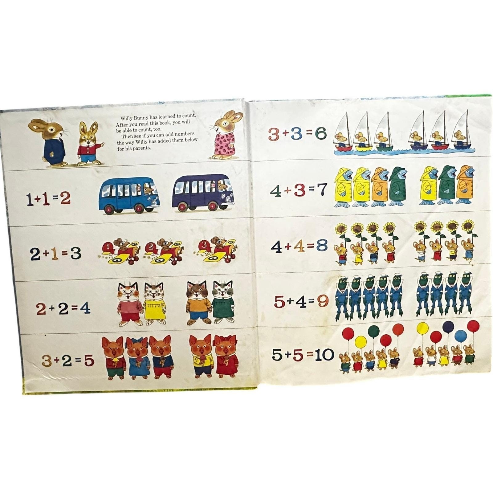 Richard Scarry 1975 Best Counting Book Ever • Vintage Kids Learning Hardcover