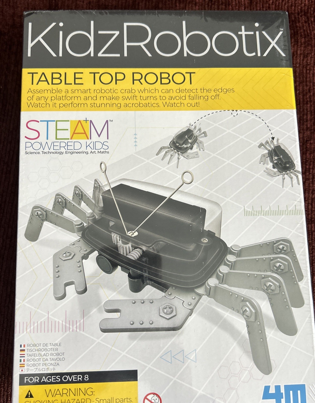 New 4M KIDZROBOTIX Table Top Robot Steam **BRAND NEW**