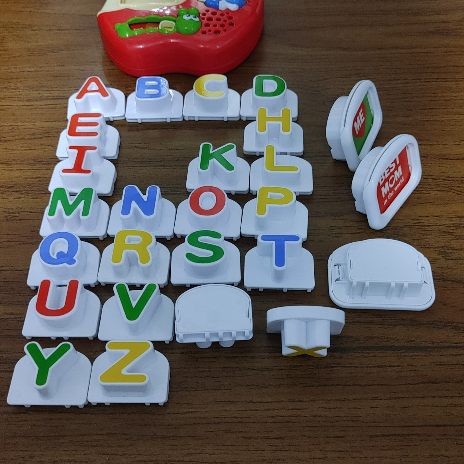 LeapFrog Tad Fridge Phonics 23 Magnetic Letters Alphabet Learn Talking Toy_AS IS