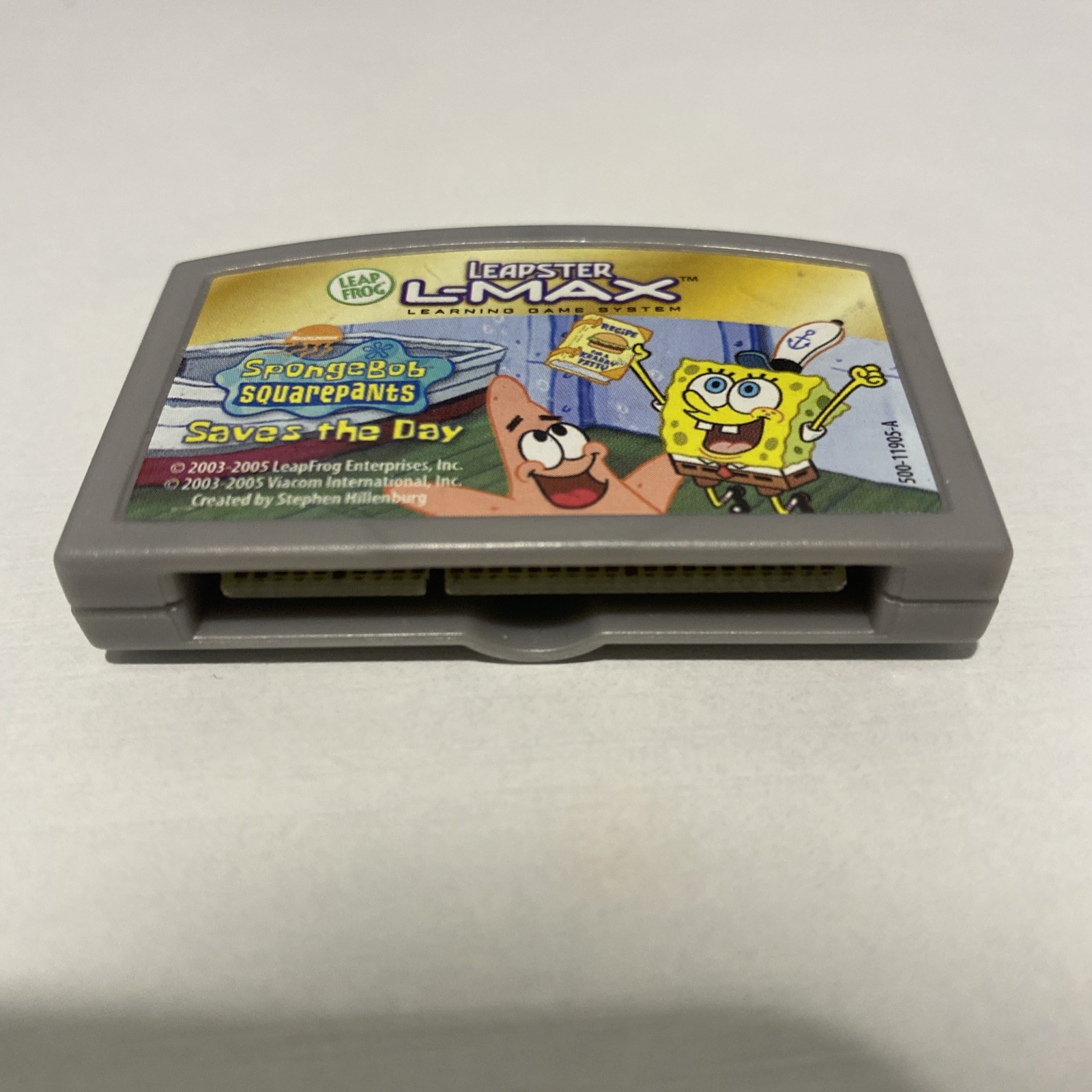 Leapster LeapFrog Learning Games – Spongebob Squarepants Saves the Day 2003