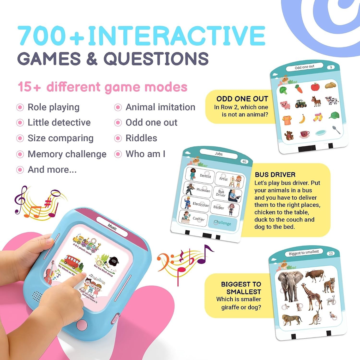 Toddler Learning Set – 800+ Words & Fun Facts