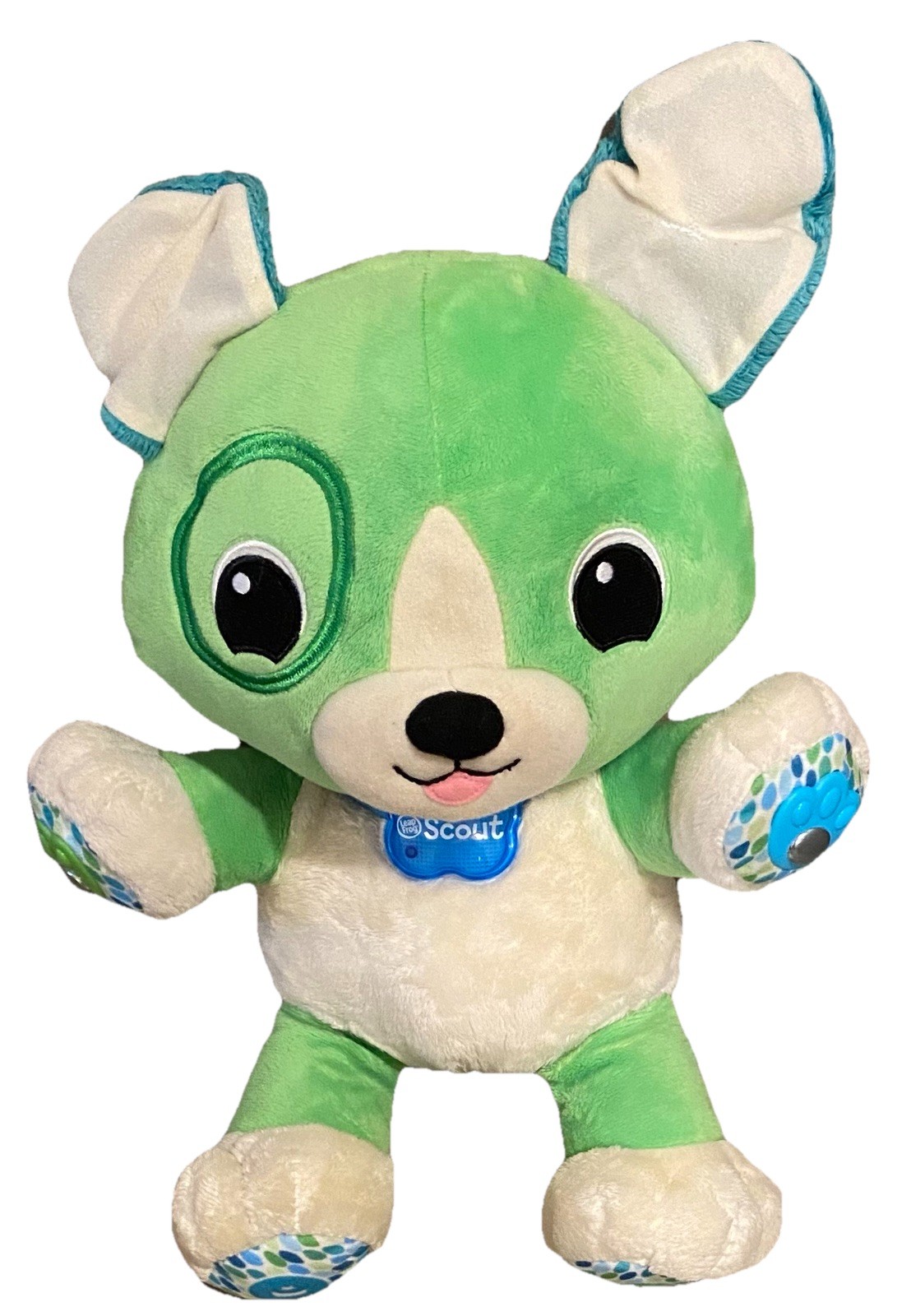 LeapFrog My Pal Scout Smarty Paws Lights Sings Talks Interactive Timed Lullaby
