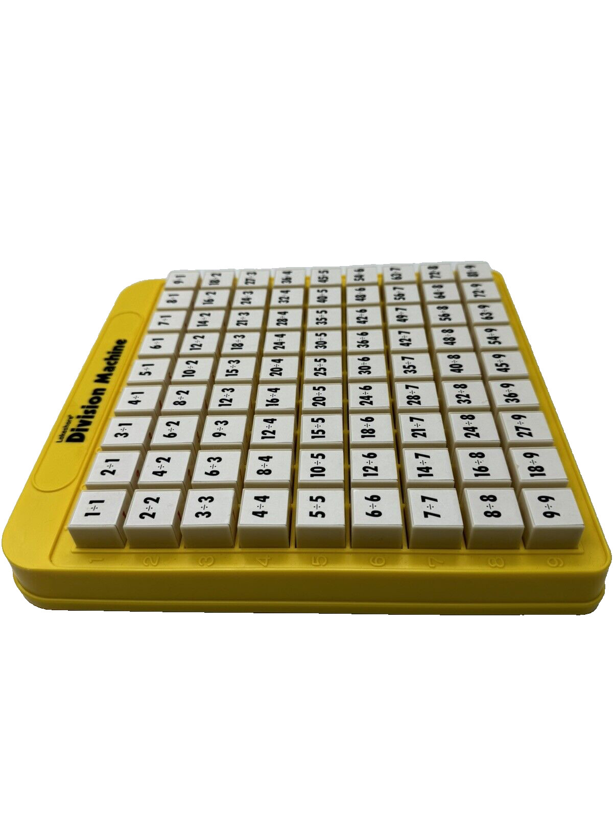 Lakeshore Division Machine Math Practice Early Learning Pop Up Button