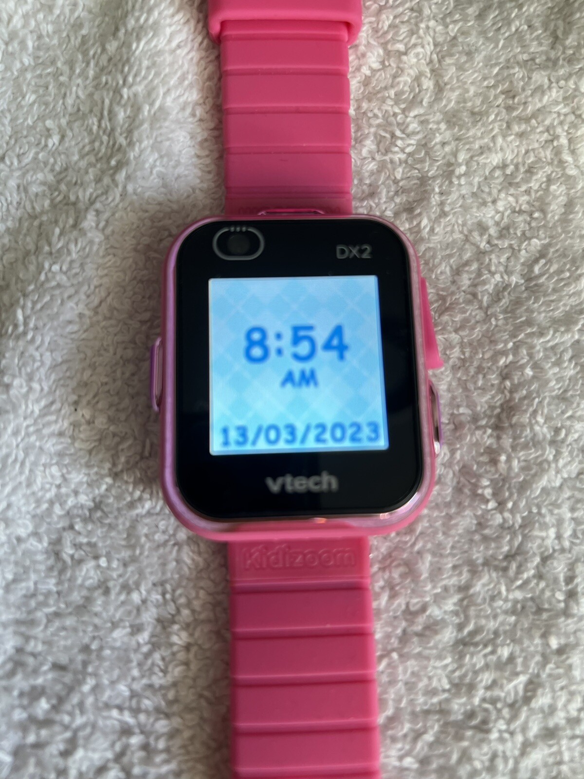 VTECH Kidizoom Smart Watch DX2 Pink Camera Video Games Time Apps Ages 4+