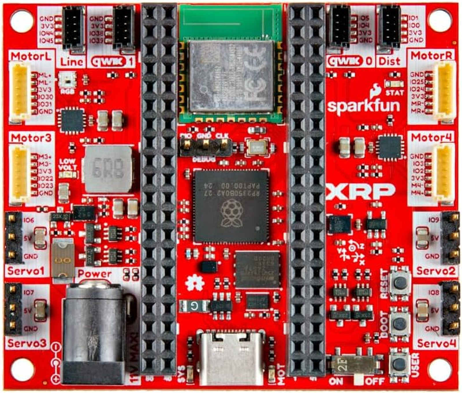 Experiential Robotics Platform XRP DIY Kit Sensor Motors Programming STEM Robot