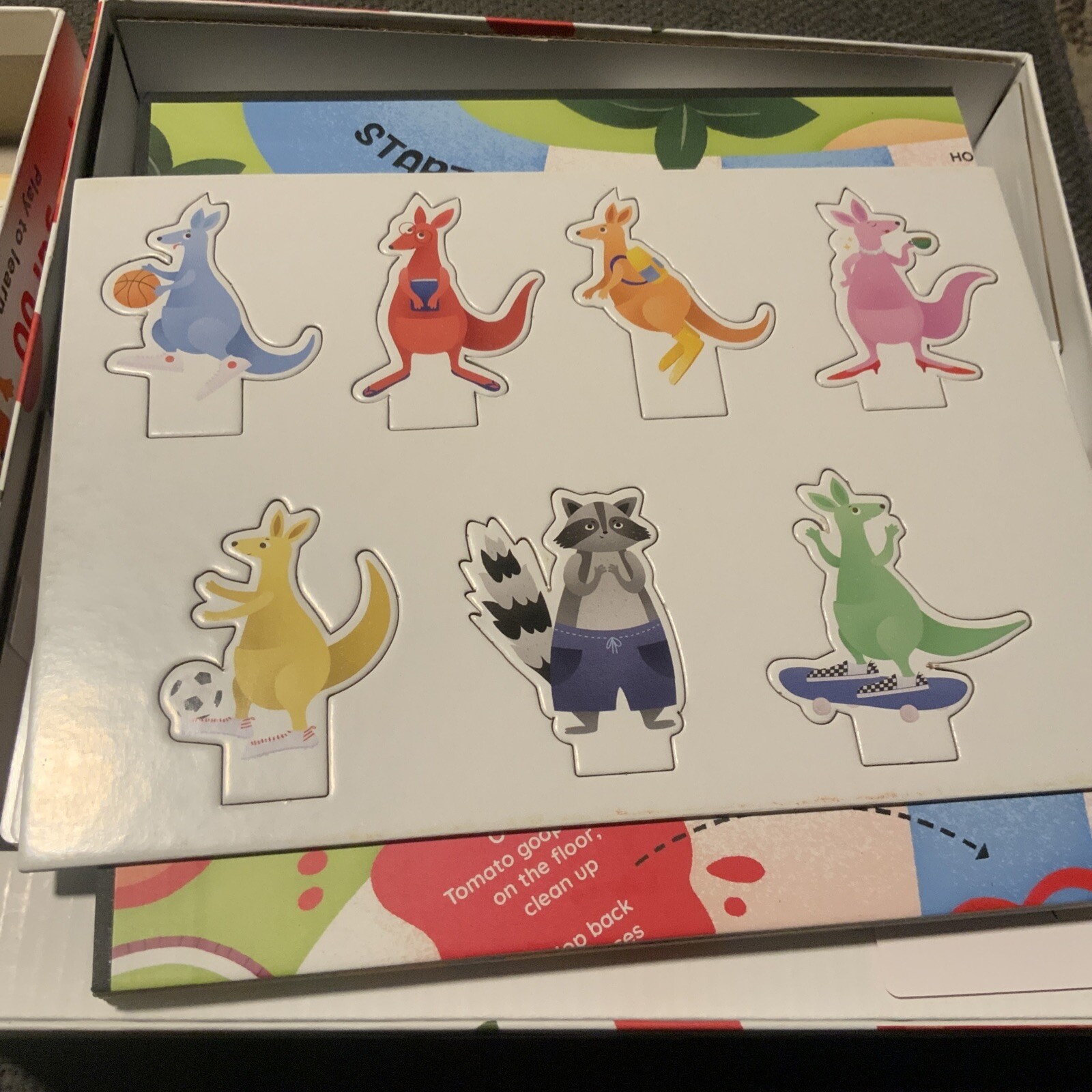 Kangaroo Cravings 300 High-Frequency Sight Words Game – Wrapped Unpunched Pieces