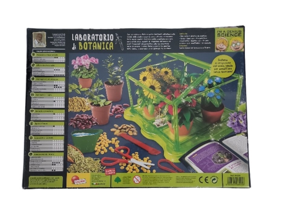 I’m a Genius Science Laboratory of Botanica Greenhouse 84258 Made in Italy