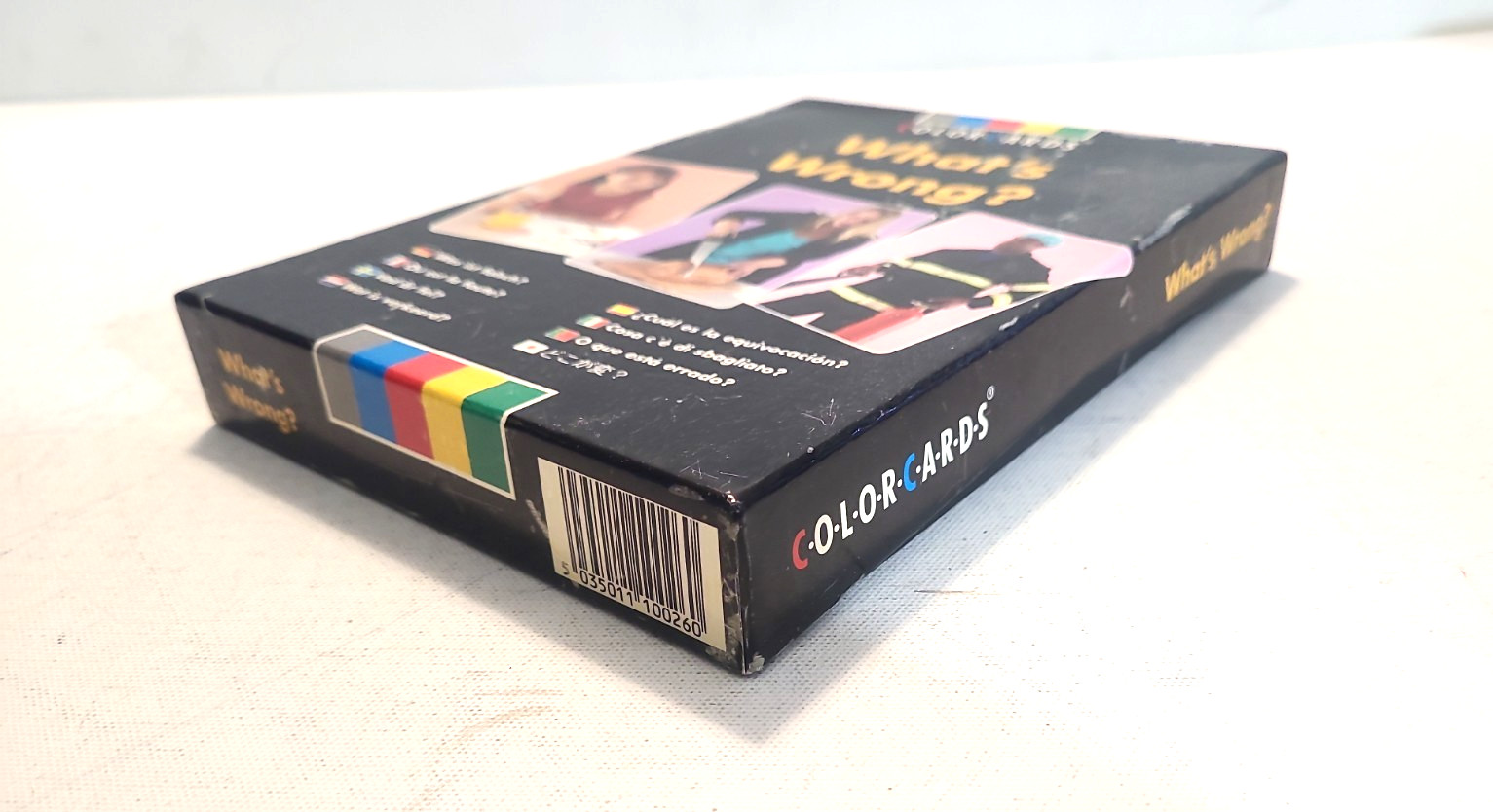 2007 Color Cards What’s Wrong? Educational Therapy Picture Card Game EXCELLENT