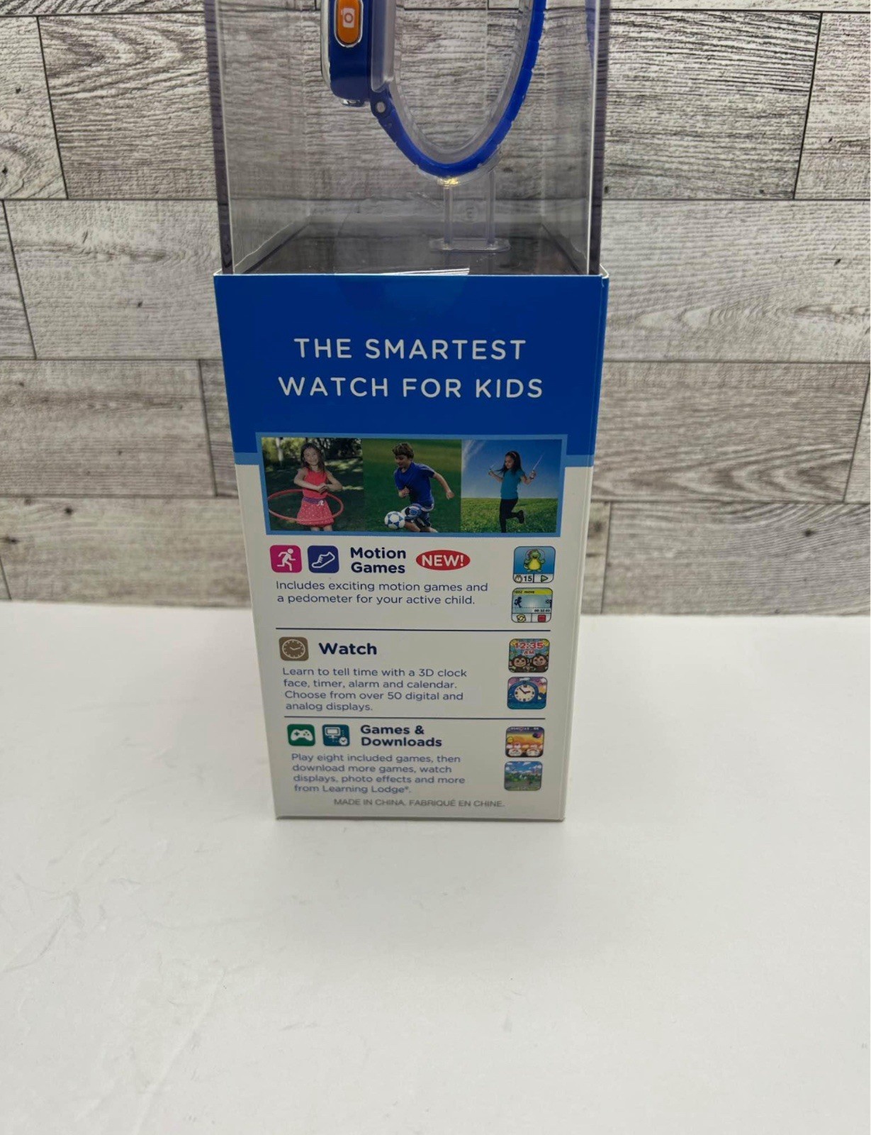 VTech Kidizoom Smartwatch DX Blue The Smartest Watch for Kids Ages 4 And Up. NEW