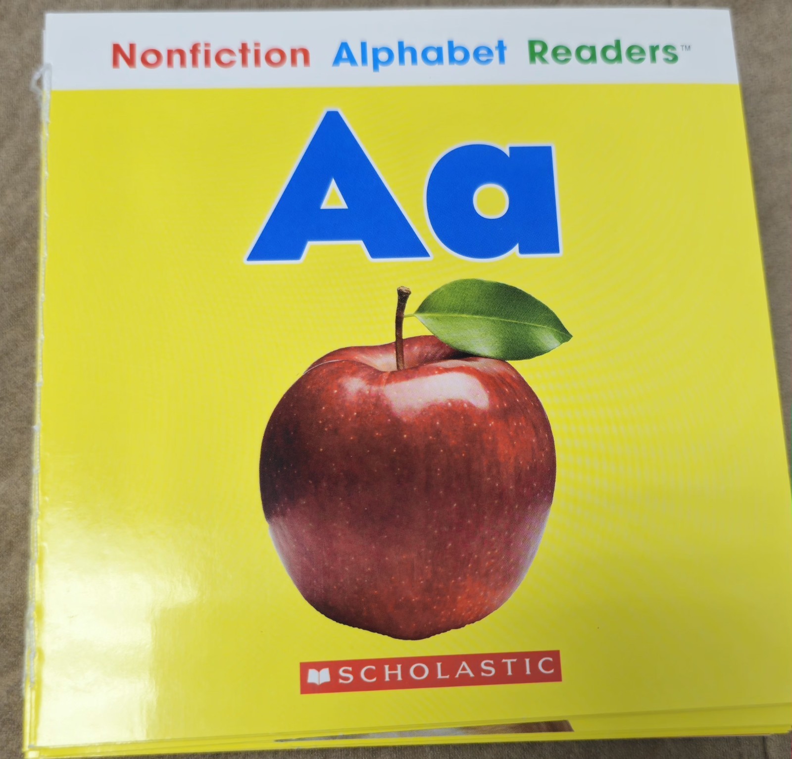 Scholastic Nonfiction Alphabet Readers Box Set Ages 3-6 Activity Book
