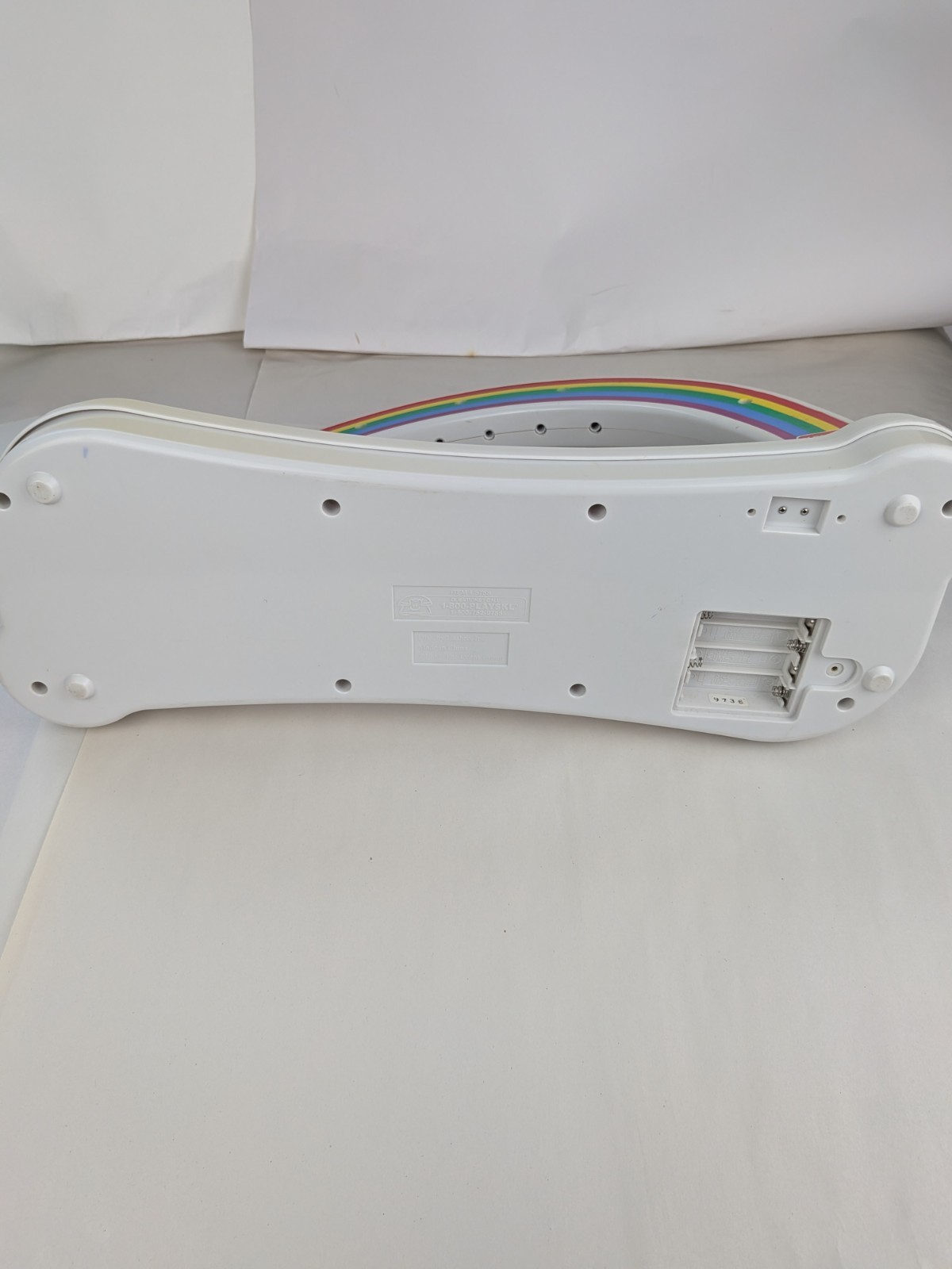 Rare Vintage Playskool Barney Rainbow Arch Musical Toy Sounds Play Dinosaur READ