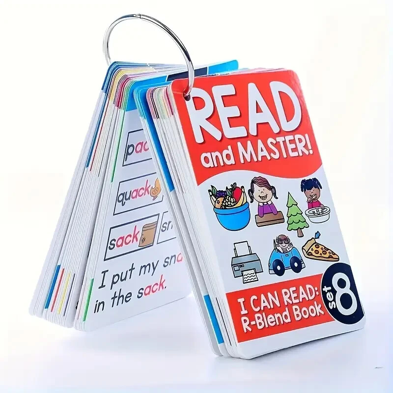 112 Phonics Flashcards for Youngsters – 67 Waterproof, Durable English Learning
