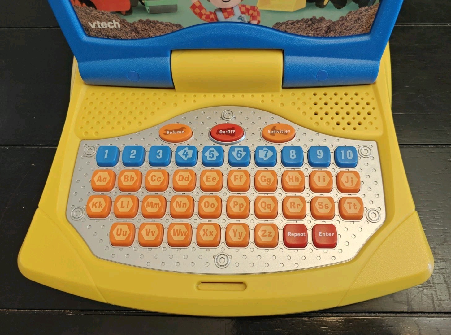 Bob the Builder & Scoop V-Tech 9″ Educational Laptop Math Letters Shapes Vtech