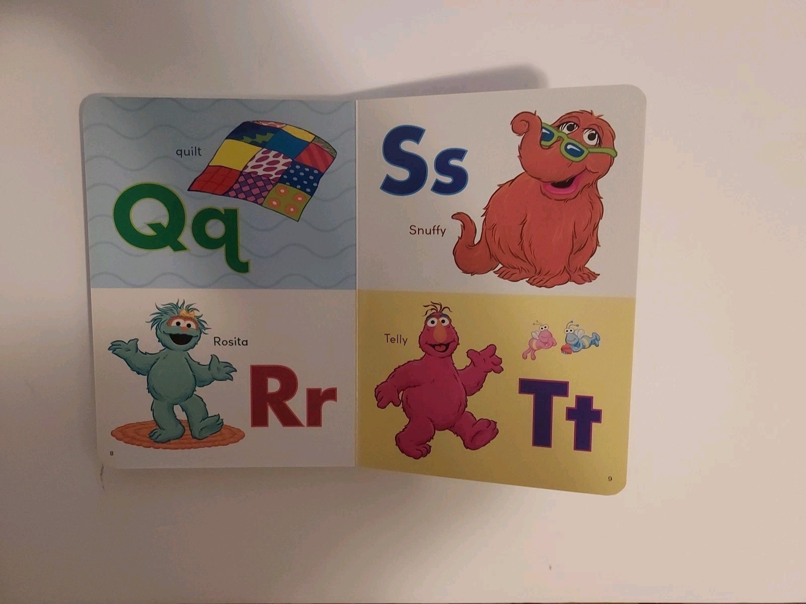 Tag Or LeapReader Junior Book 1 2 3 Sesame Street Big Bird First Book of Letter