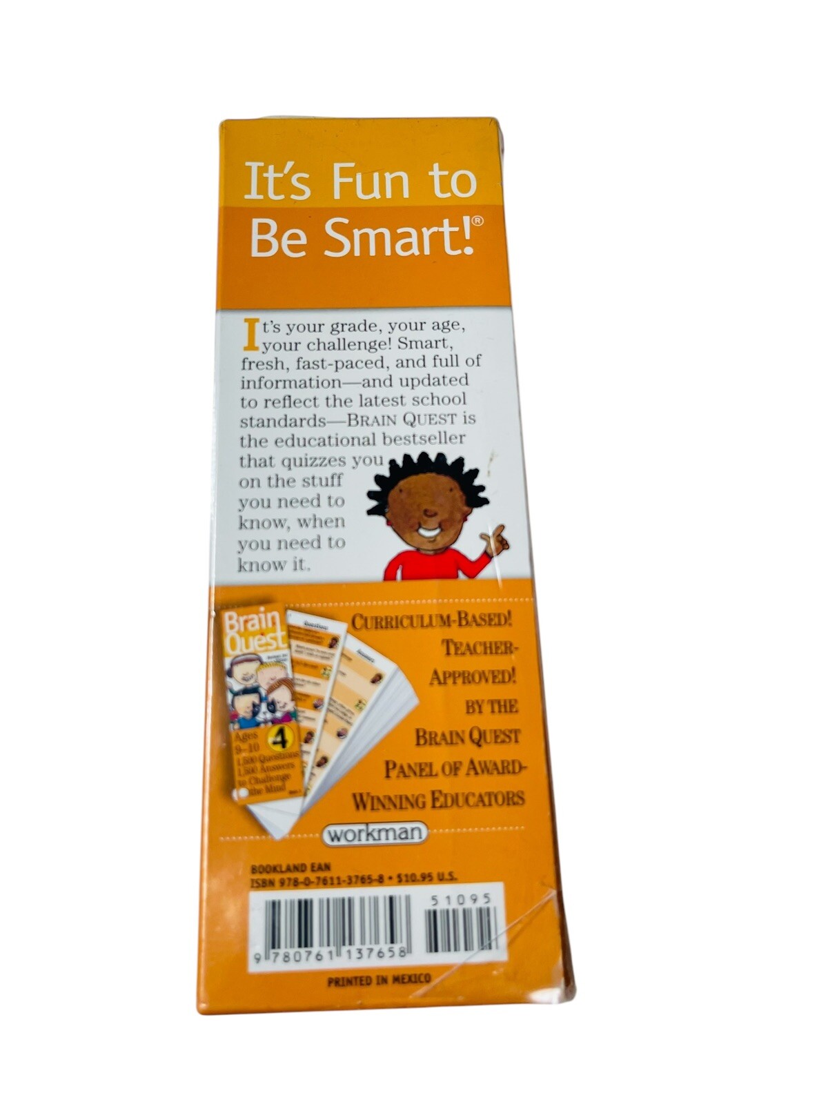 BRAIN QUEST GAME UNIVERSITY GAMES (AGES 6-12) & NEW SET SMART CARDS (AGES 9-10)