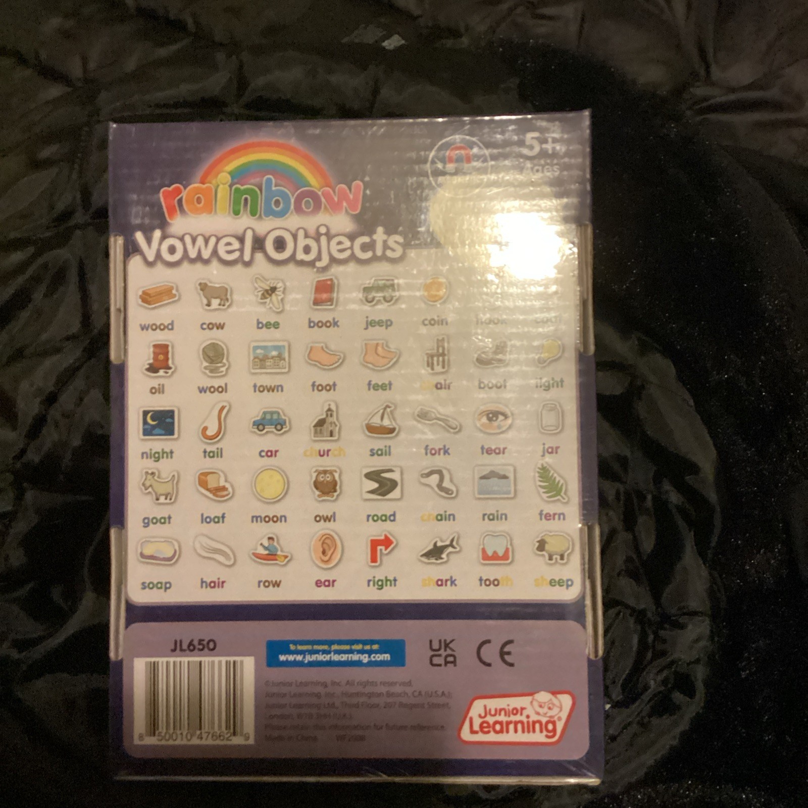 40 Magnetic Vowel objects Interactive Learning Toy for Sound Identification