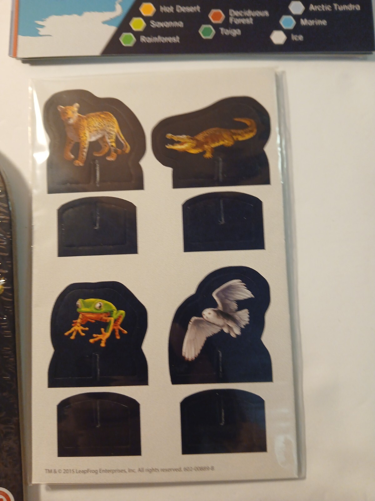 LeapFrog LeapReader Animal Adventure Interactive Board Game