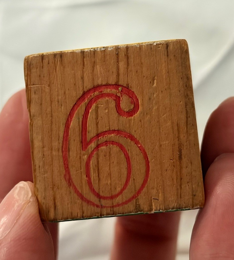 Vintage Wooden Educational Number Alphabet Symbol Blocks Set Of 29￼
