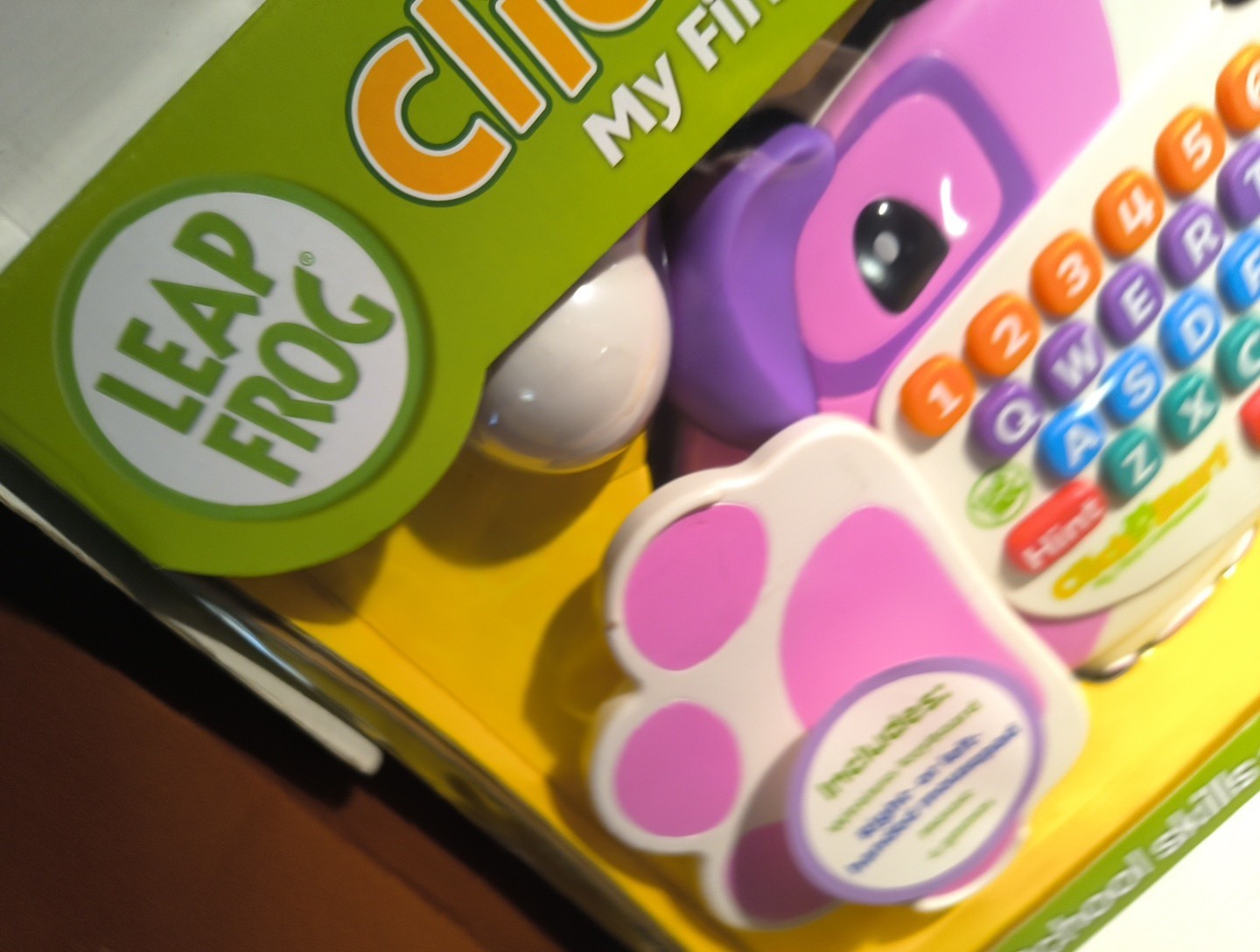 LeapFrog Clickstart My First Computer Wireless Keyboard NEW & SEALED Educational