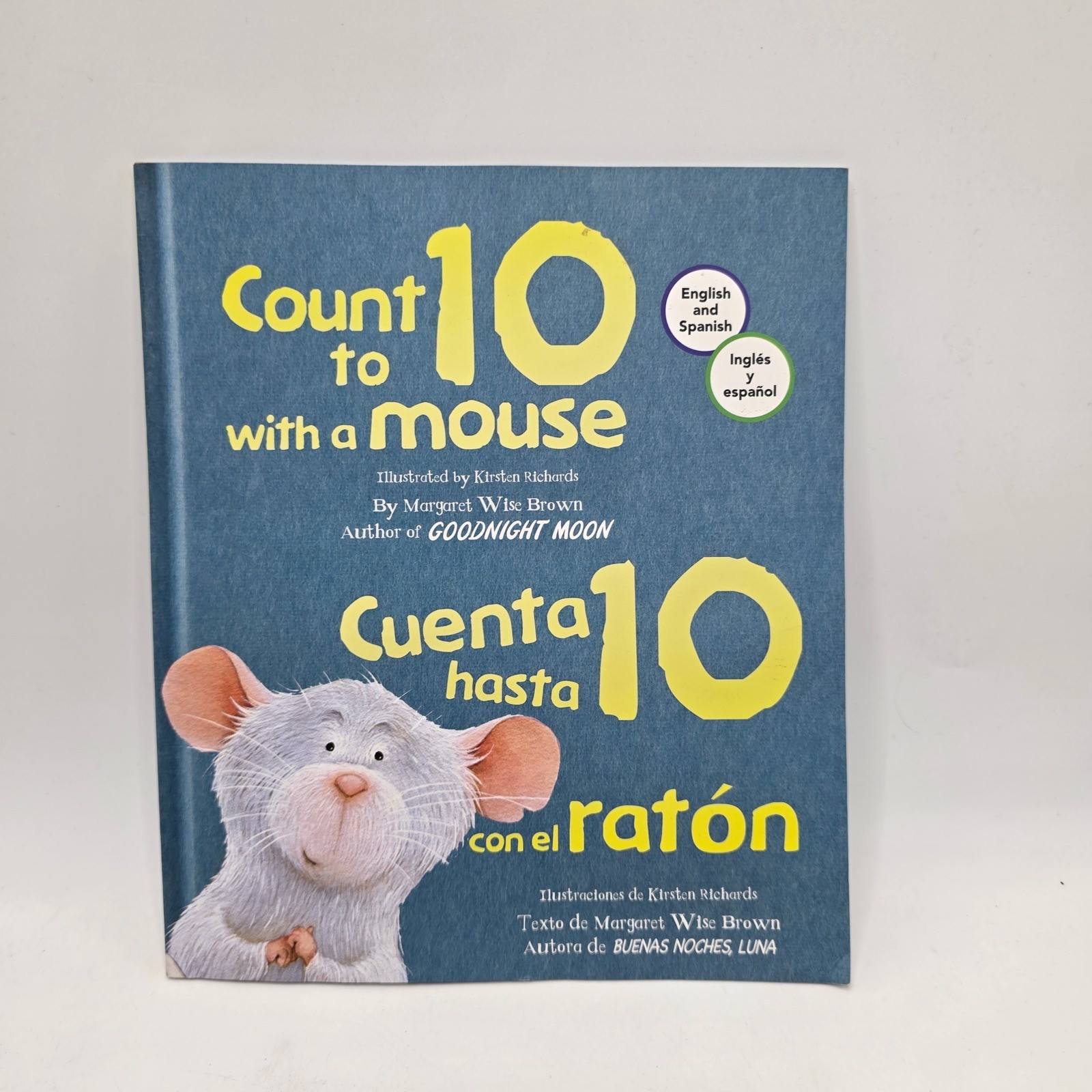 Silver Dolphin Count to 10 with a Mouse Bilingual Spanish English Margaret Brown