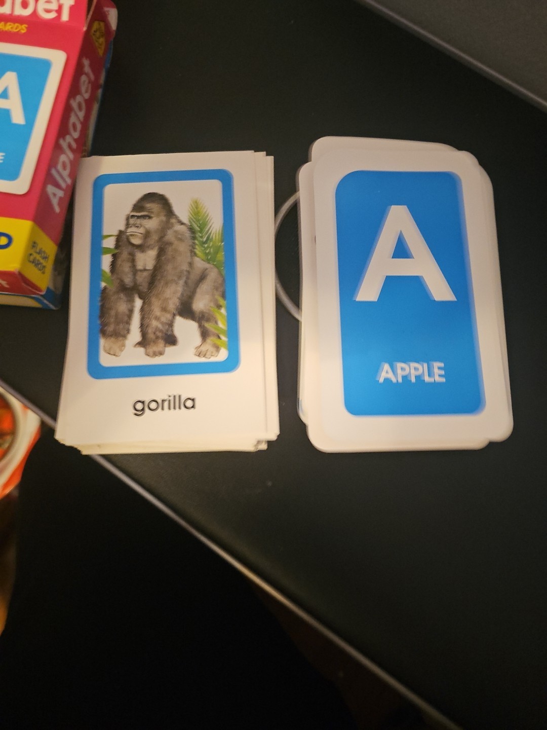 Set Of 2 Flash Cards For Ages 3 And Up