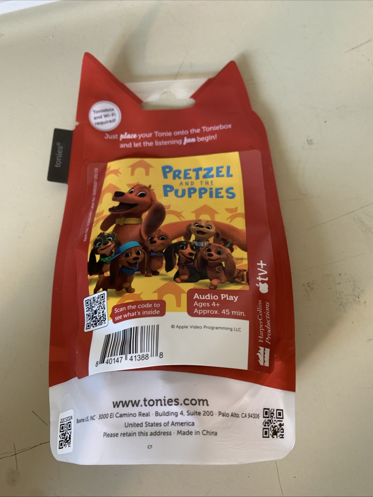 Tonies Character Figure Lot Pretzel and the Puppies