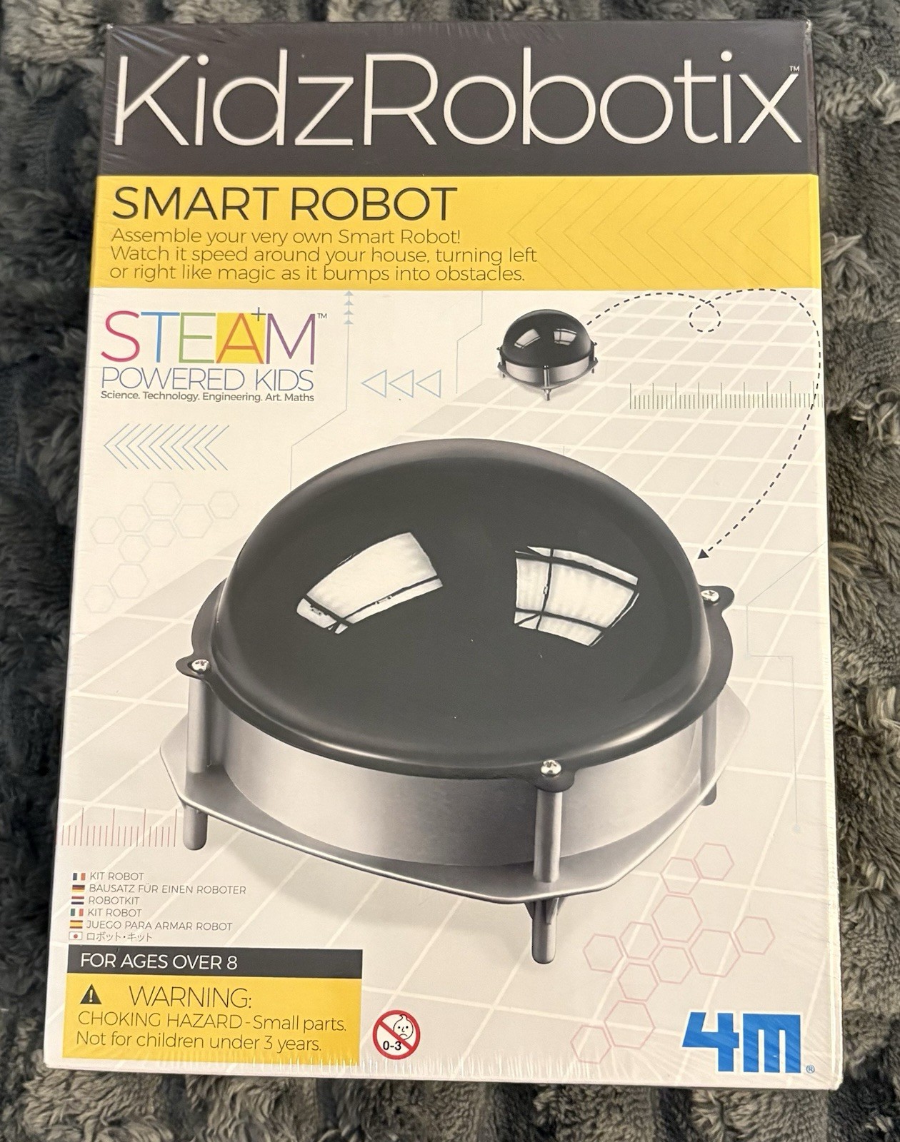 4M KidzRobotix Smart Robot – STEM Educational Build Kit | NEW Sealed