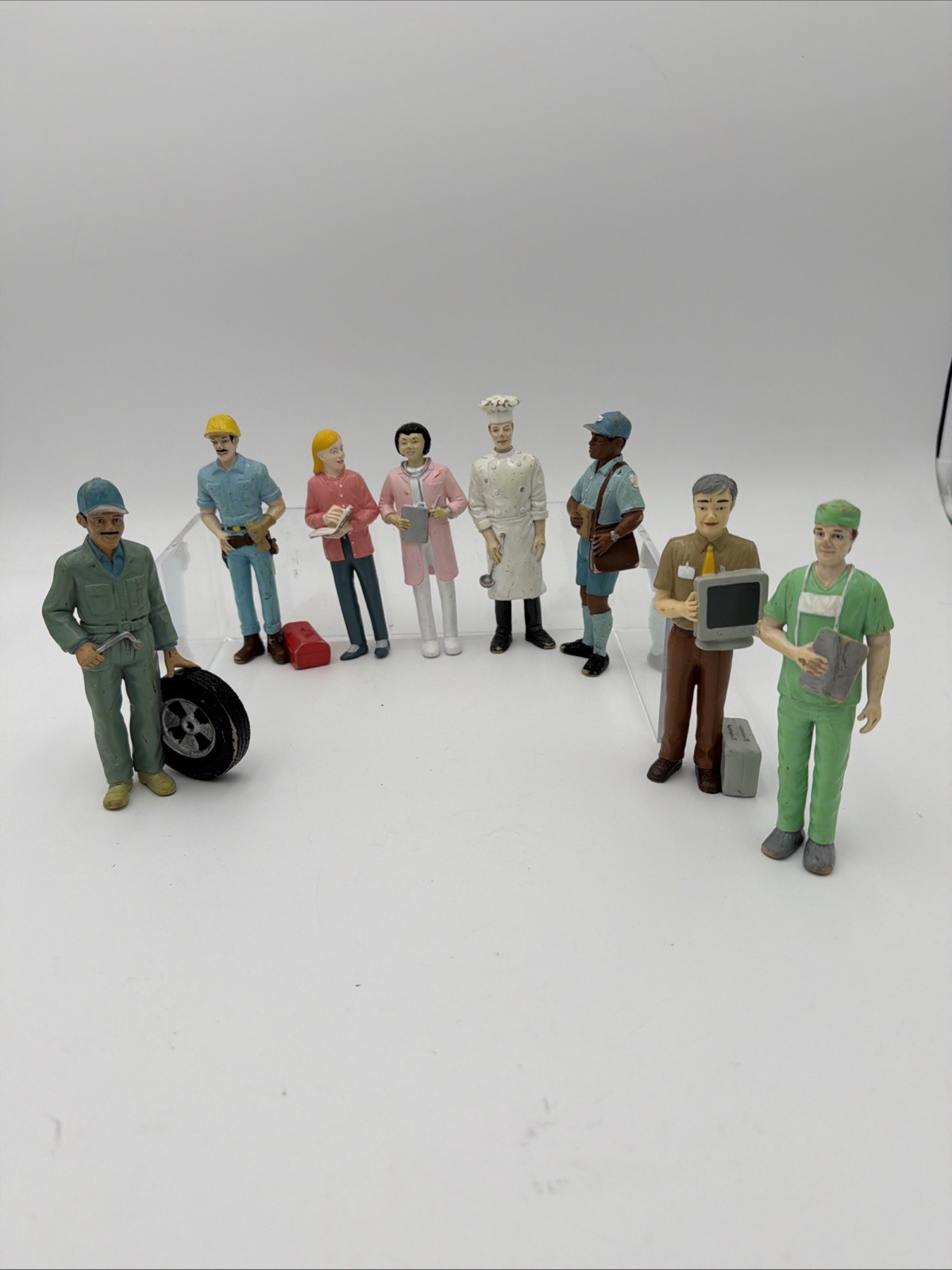 Professional Career Dollhouse Figures lot of 8