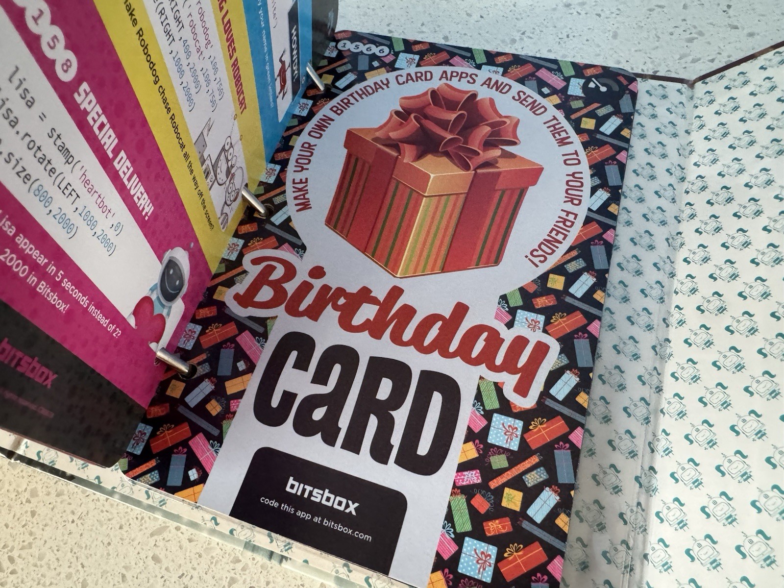 Bitsbox Apper Keeper Folder Cards Coding Pages STEM