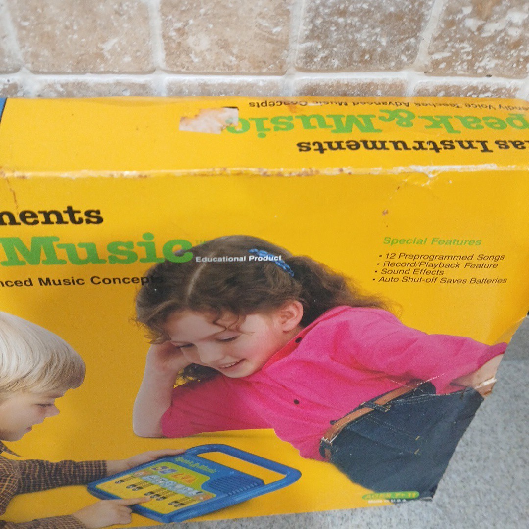 Texas Instruments~Speak & Music~Vintage Learning Toy-Malfunctioning/Repair/parts