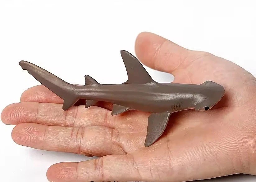 Bonnethead Shark Marine Animal Figure Toy PVC Doll Small Figurine Birthday Gifts