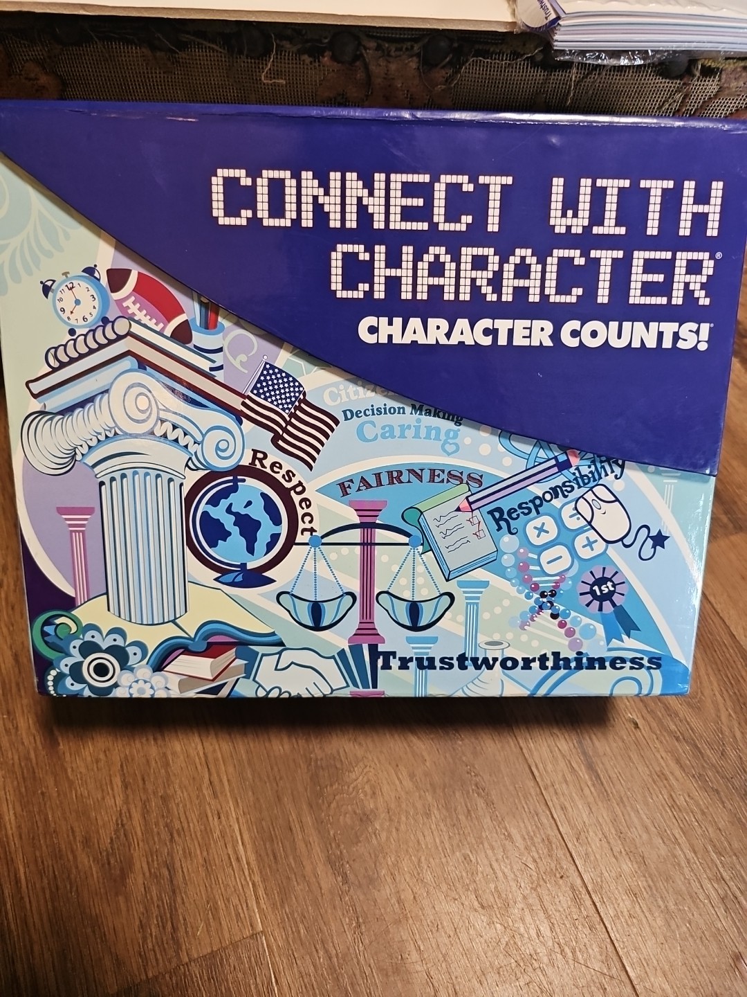Connect With Character. Character Counts Box Learning Game Fir Teens Complete