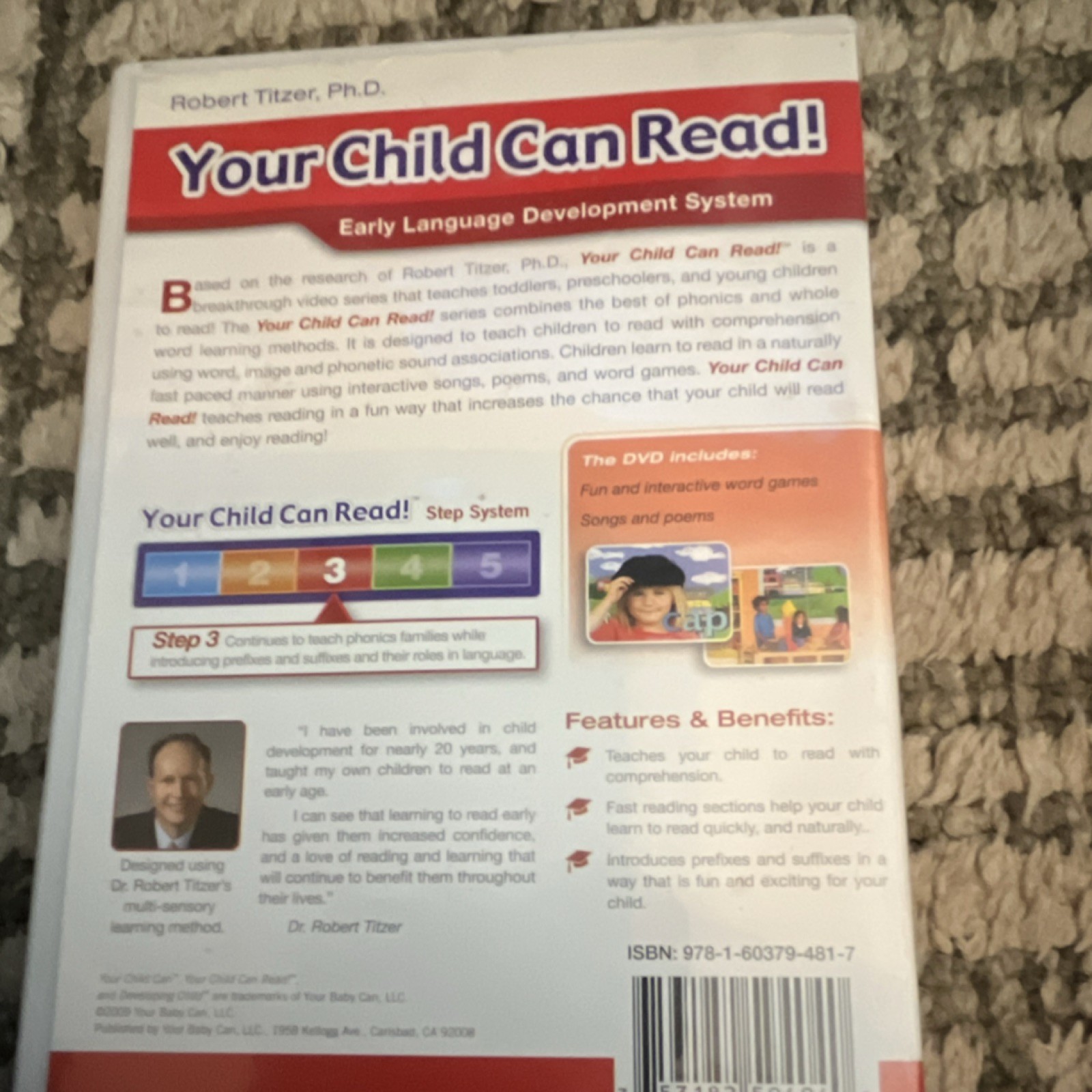 Your Child Can Early Language Development System Volume 3 DVD Ages 3 and Up