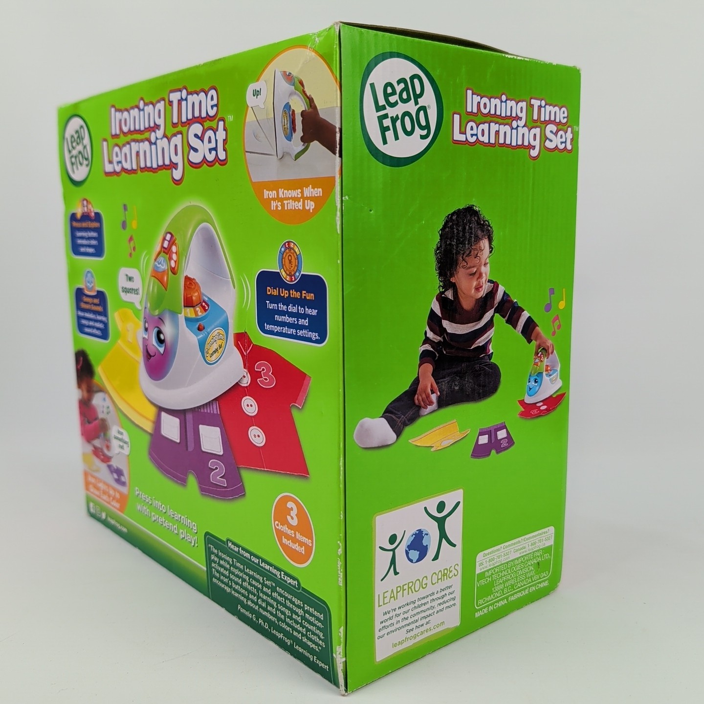 LEAPFROG Ironing Time Learning Set – Motion-Sensing Play Toy 18mo+ NEW