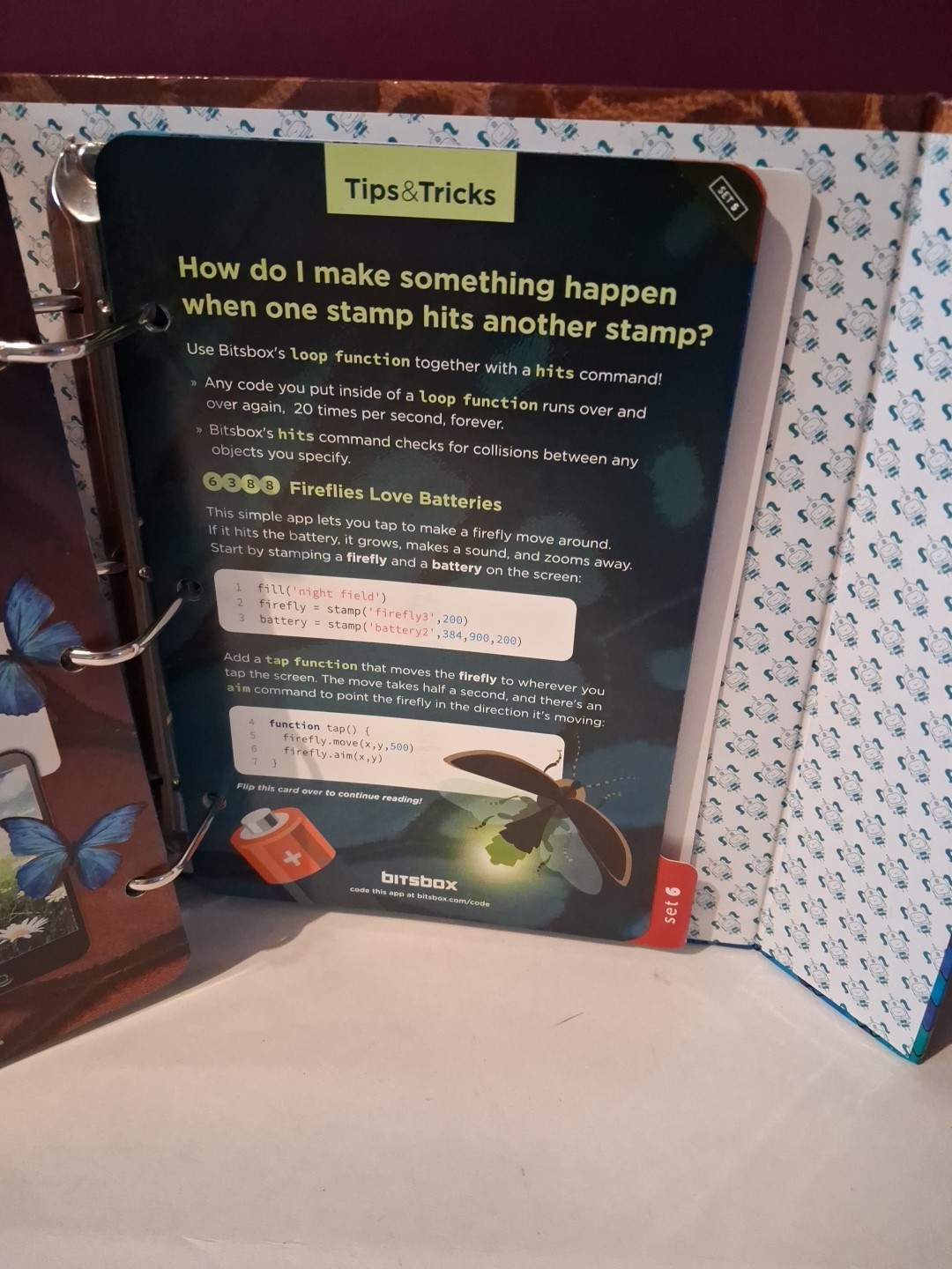 Bitsbox Apper Keeper Binder Volume 1 Sets 1-6 Coding for Kids Homeschool