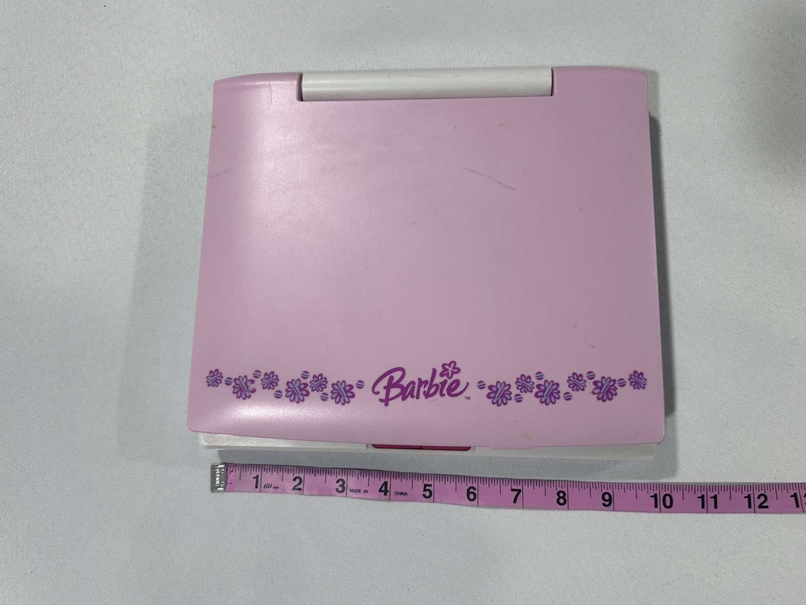 Vintage Mattel Barbie B-Book Kids Educational Learning Laptop Toy Interactive