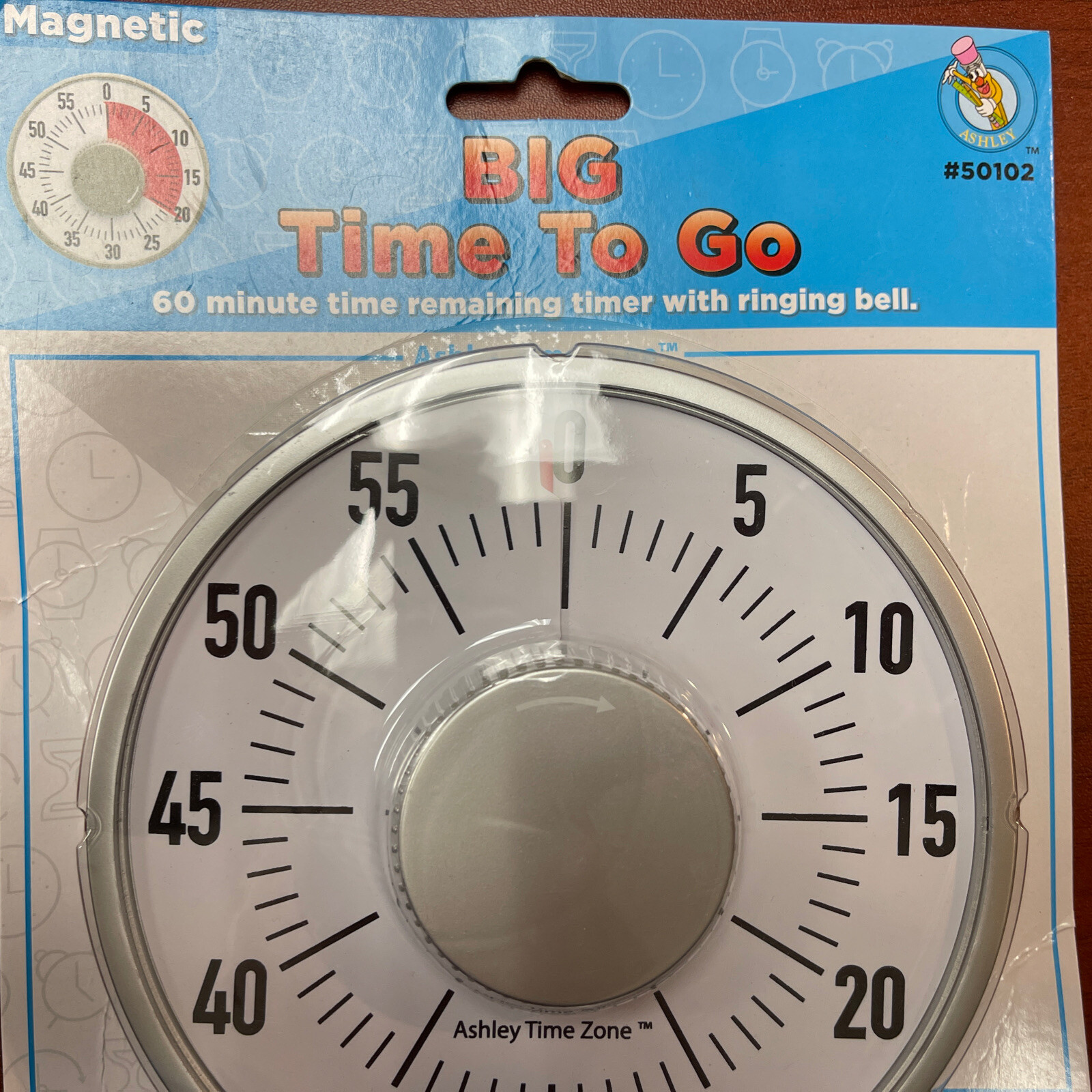 Ashley Productions Big Time To Go 6″ Timer