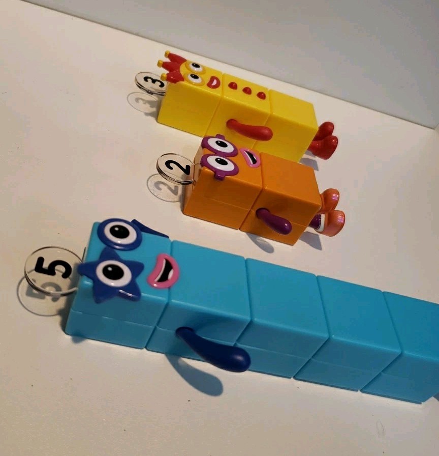 Hand 2 Mind Number Blocks # 2 #3 #5 Orange Yellow Blue