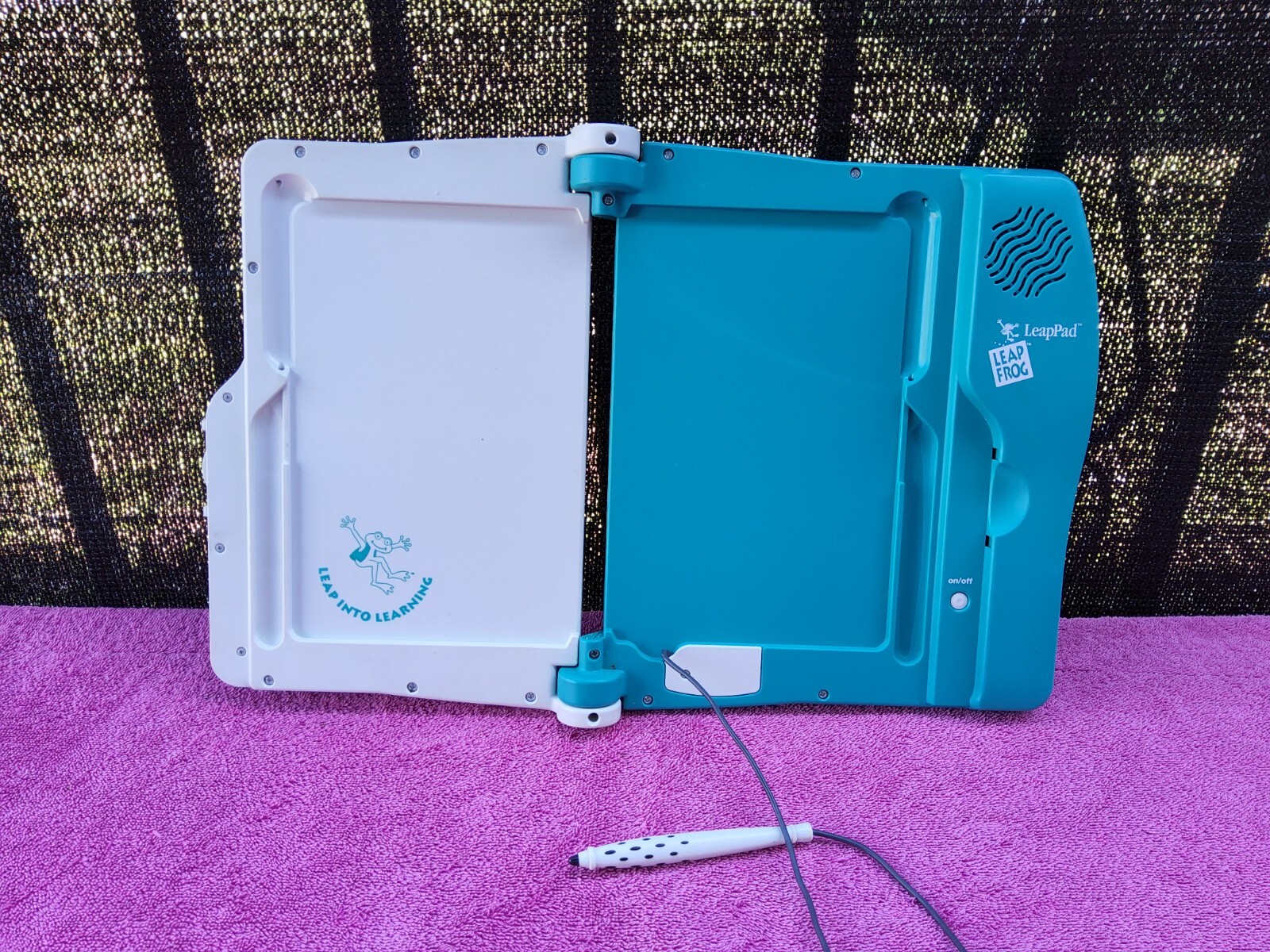 Leapfrog Leappad Learning Game Console System Kids Tablet – White/Blue