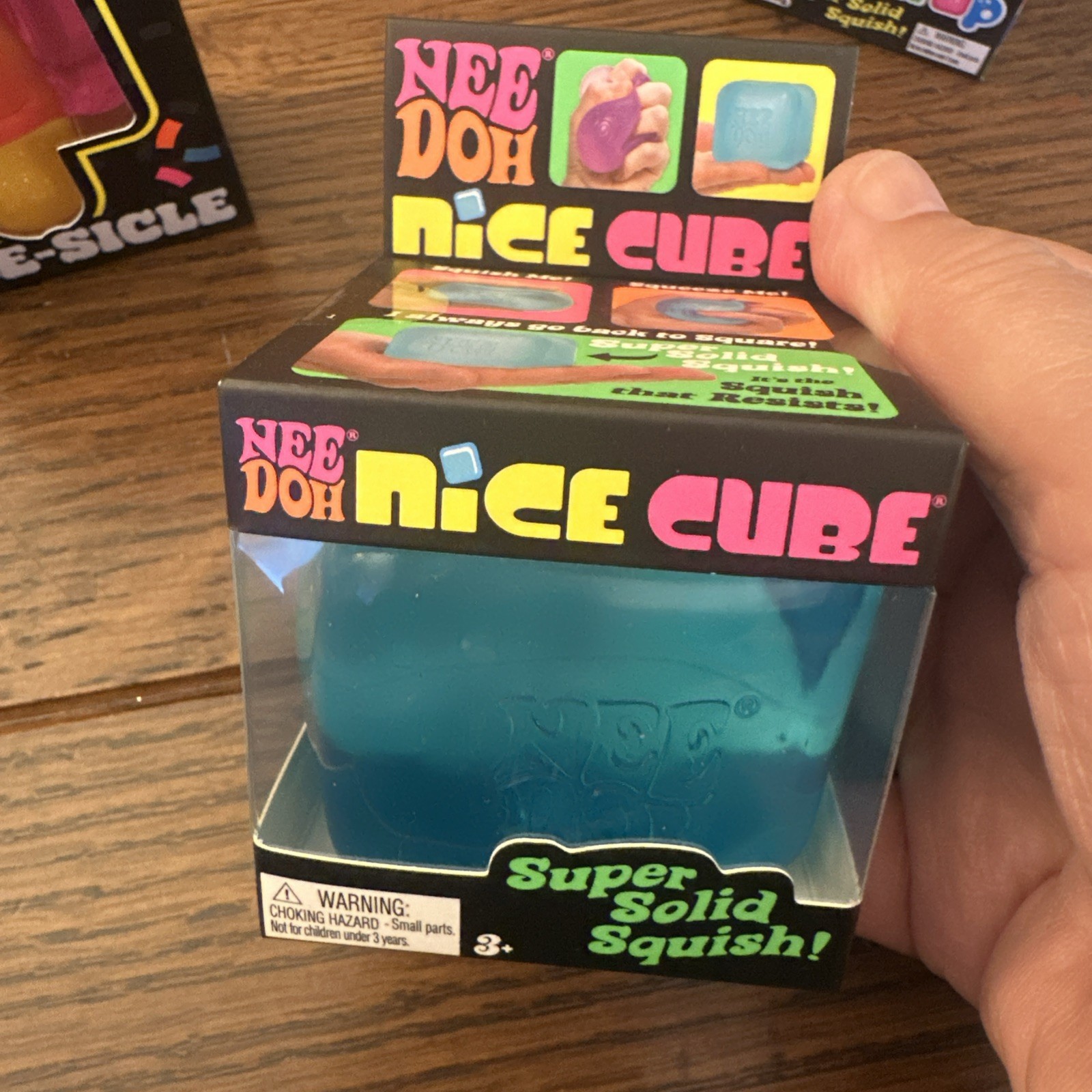 Lot of 3 Needoh Popsicle, Nice Cube, Gumdrop -Trusted Ebayer!