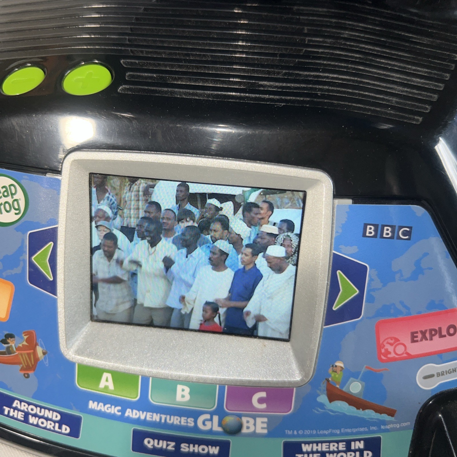 LeapFrog Magic Adventures Globe 2.8″ Video Screen BBC Videos Interactive Games