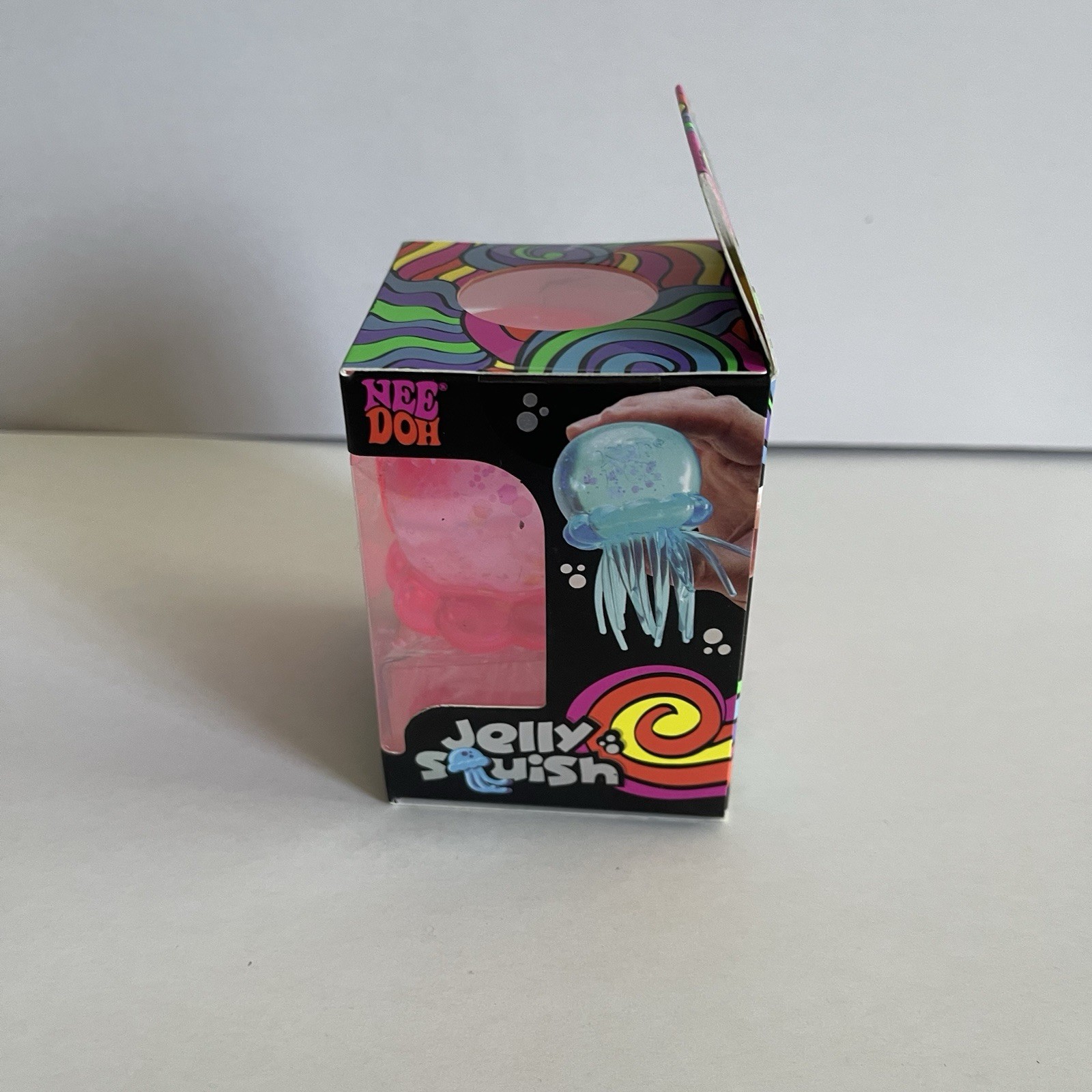 Nee Doh Jellyfish Jelly Squish Stress Toy Fidget Squeeze NeeDoh Pink Trending