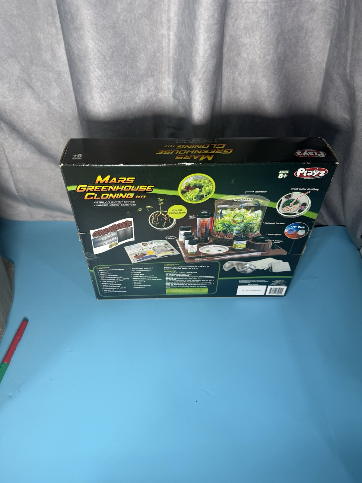 Playz Mars Greenhouse Cloning Kids Science Kit Grow an Outer Space Indoor Garden