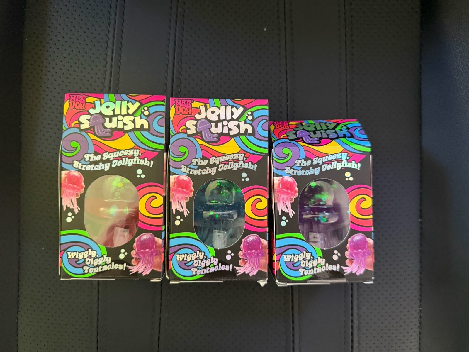NeeDoh Nee Doh Jelly Squish Super Solid Squish Authentic Jellyfish RANDOM COLOR