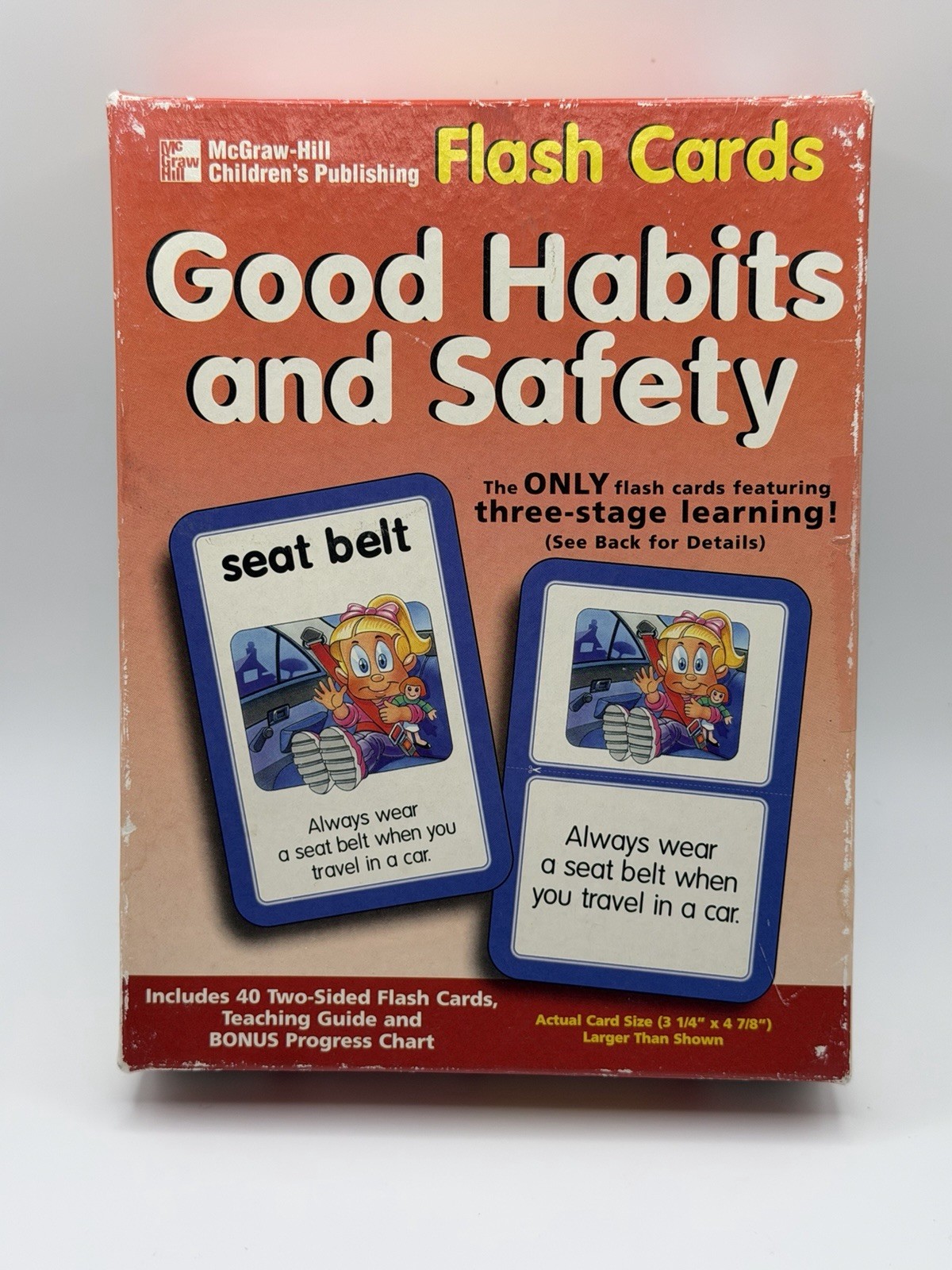 Good Habits And Safety Flash Cards By McGraw Hill Childrens Publishing