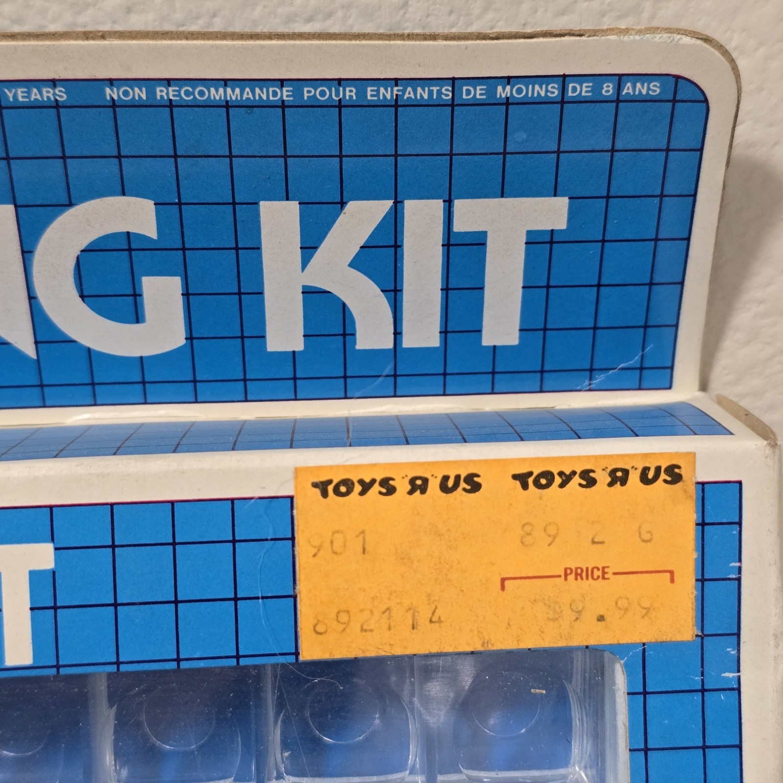VTG 1987 Edu Science Slide Making Kit 34 Pc. Toys R US